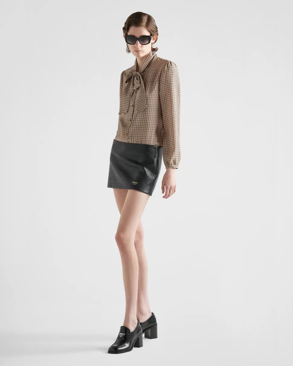 Discount Prada Rock Aus Nappa-leder Schwarz