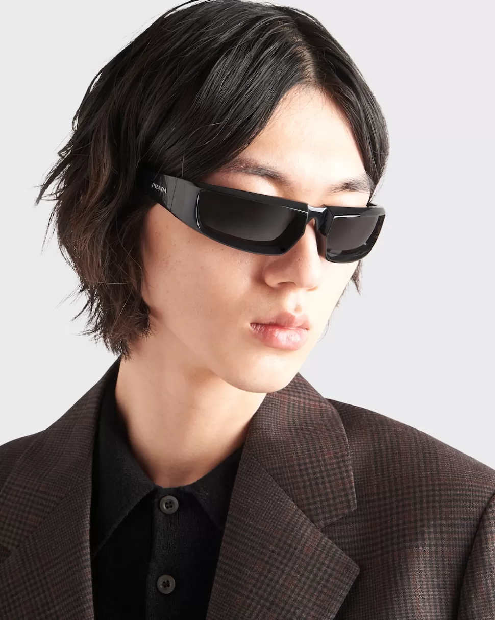 Store Prada Runway Sonnenbrille GläserInSchiefergrau