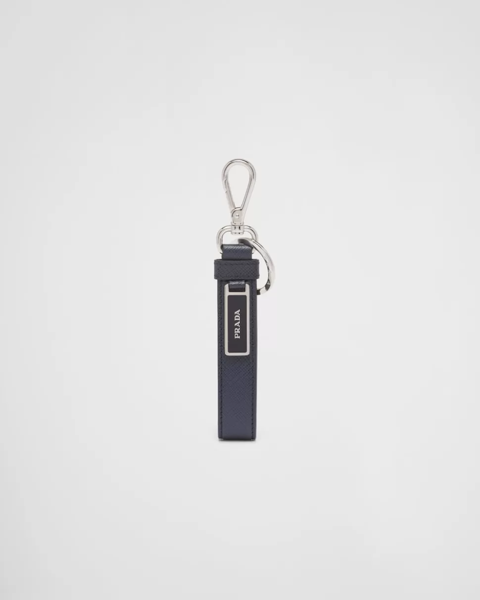 New Prada Schlüsselanhänger Schwarz