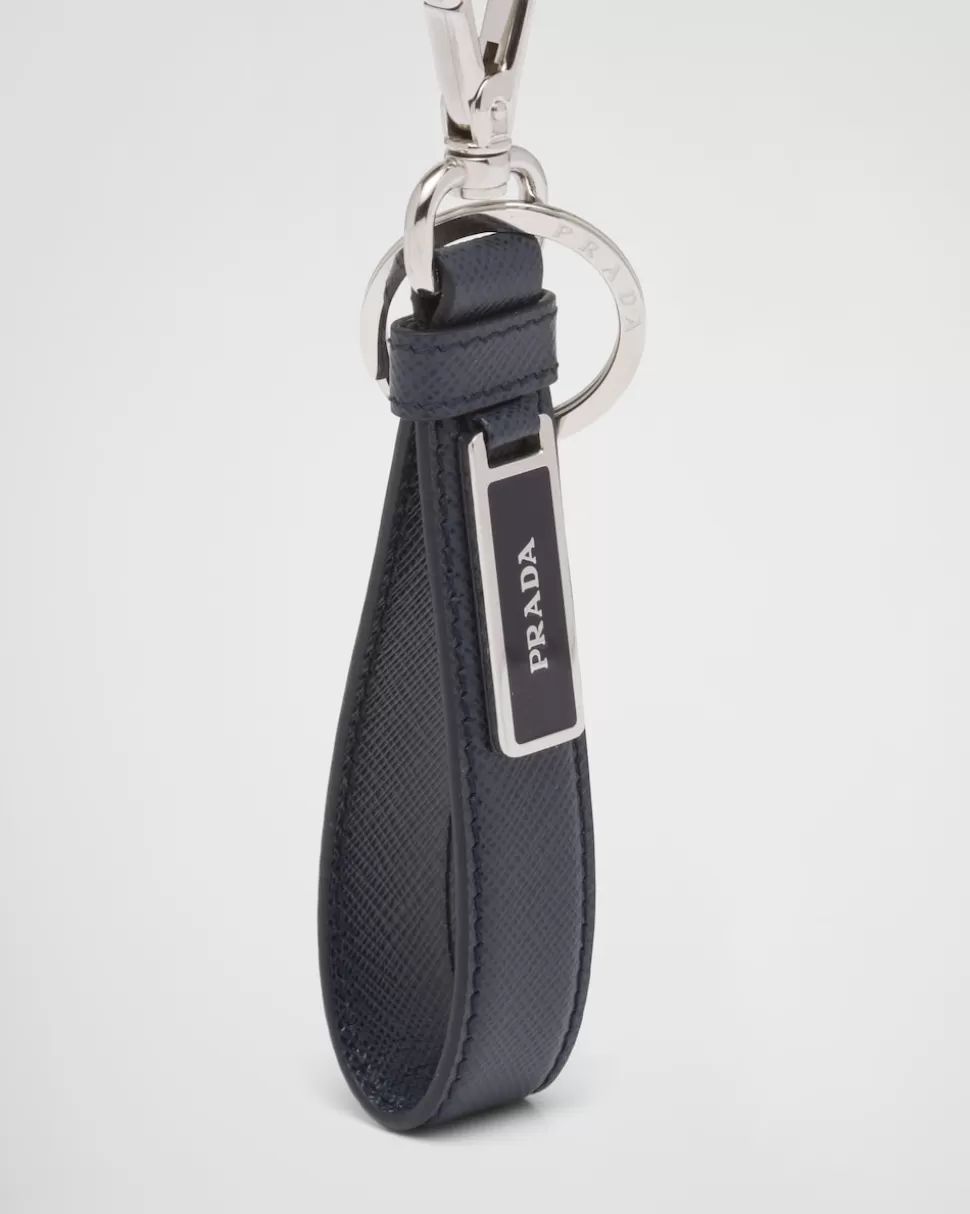 New Prada Schlüsselanhänger Schwarz