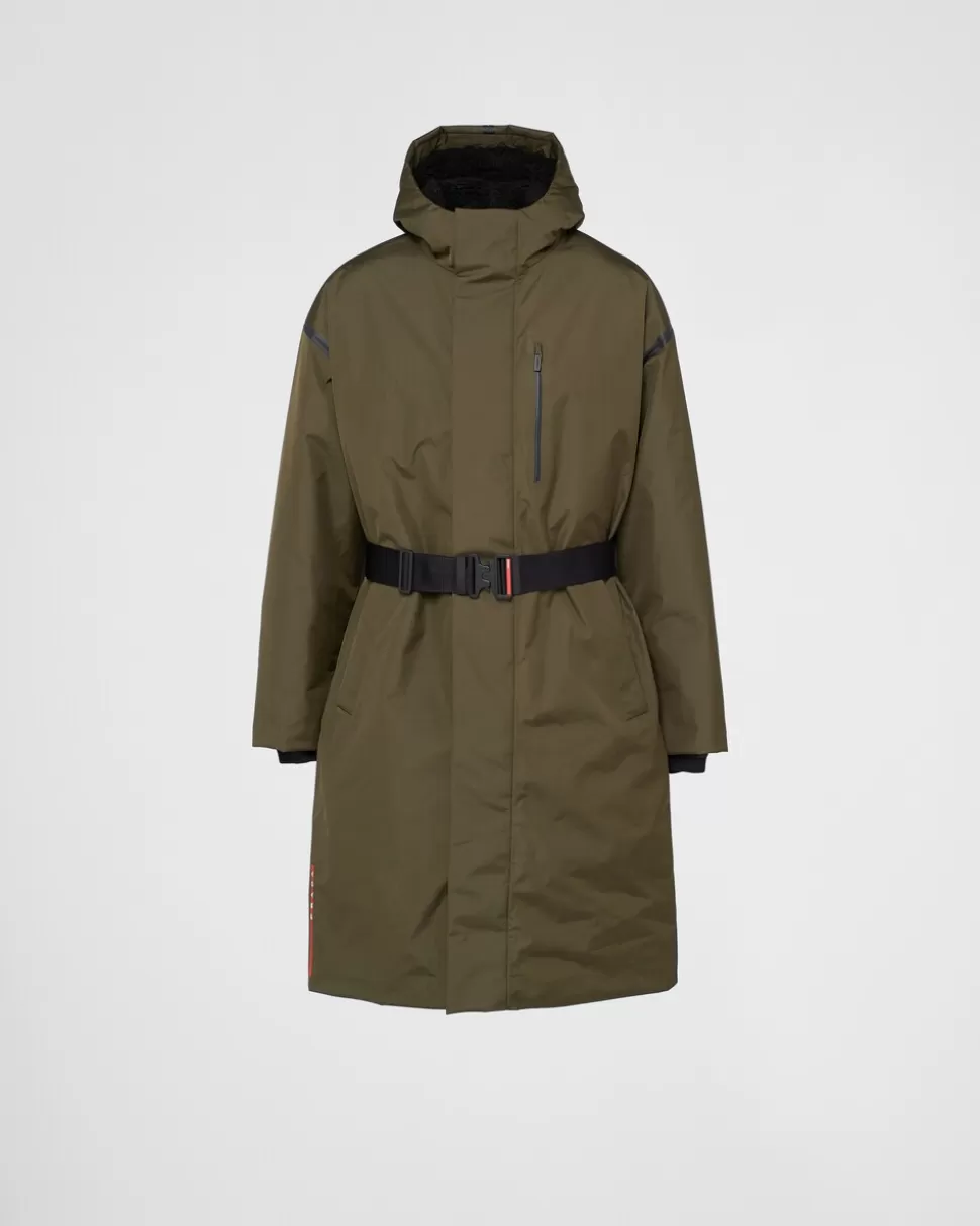 New Prada Skijacke Aus Extreme-tex Militärgrün
