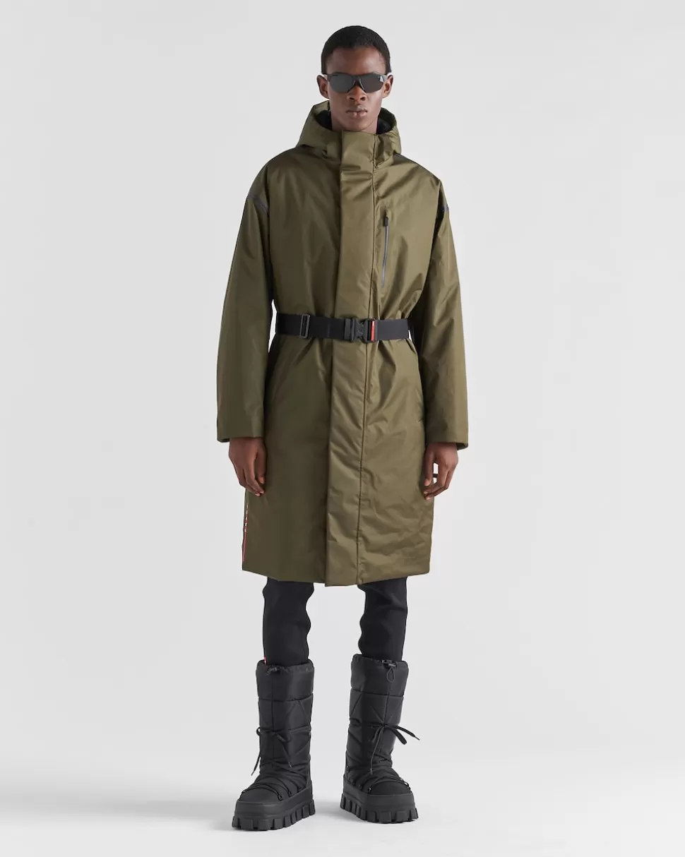New Prada Skijacke Aus Extreme-tex Militärgrün