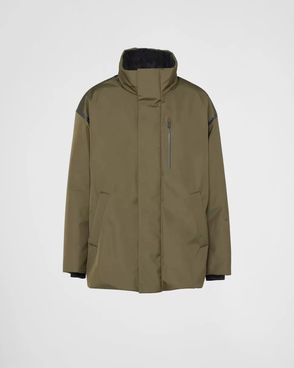 Sale Prada Skijacke Aus Extreme-tex Militärgrün