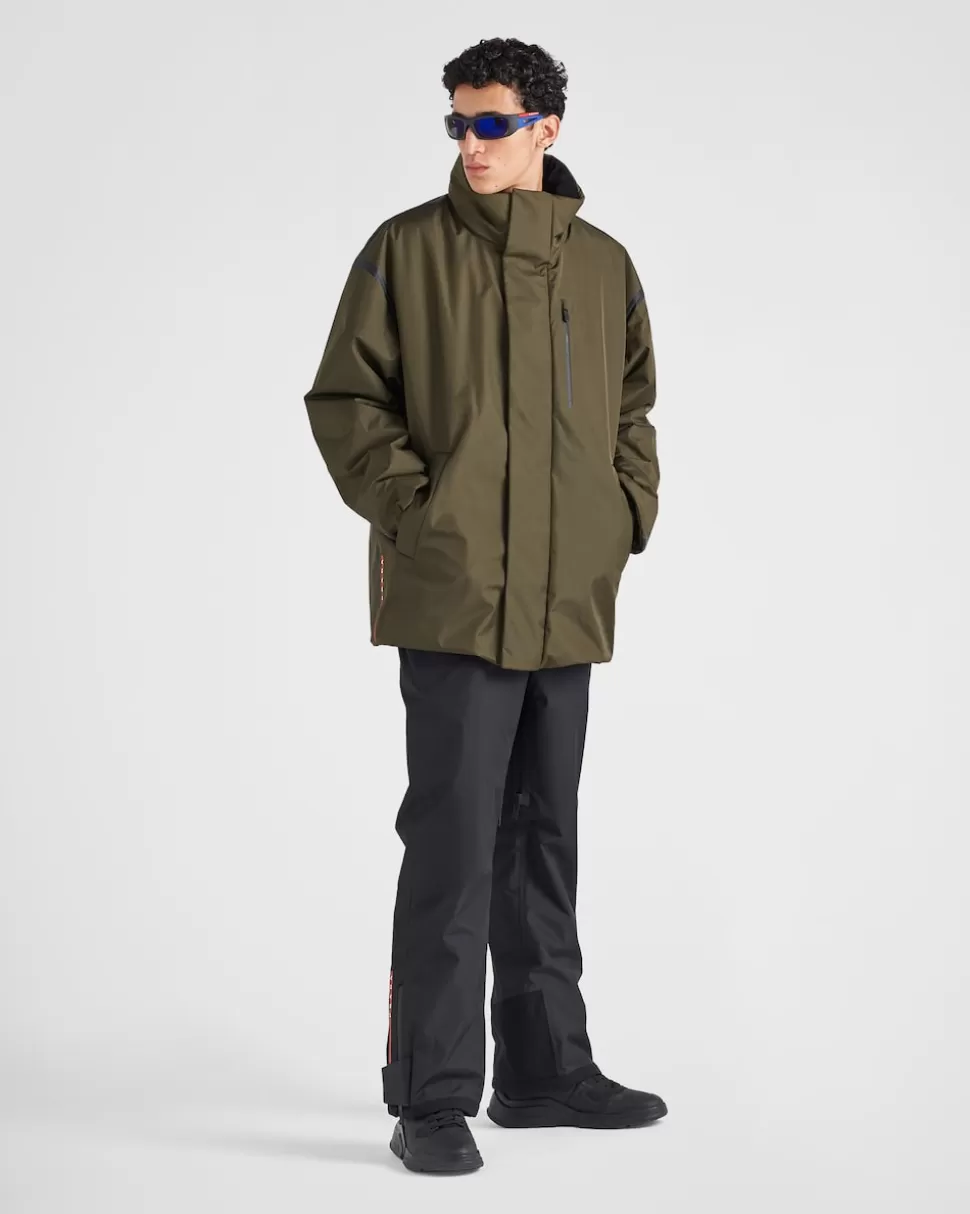 Sale Prada Skijacke Aus Extreme-tex Militärgrün