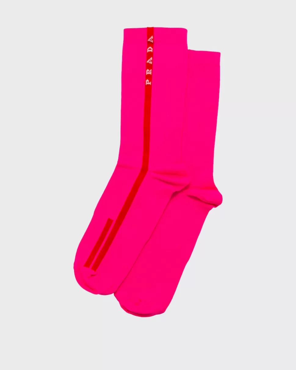 Sale Prada Socken Aus Funktionsnylon Schwarz
