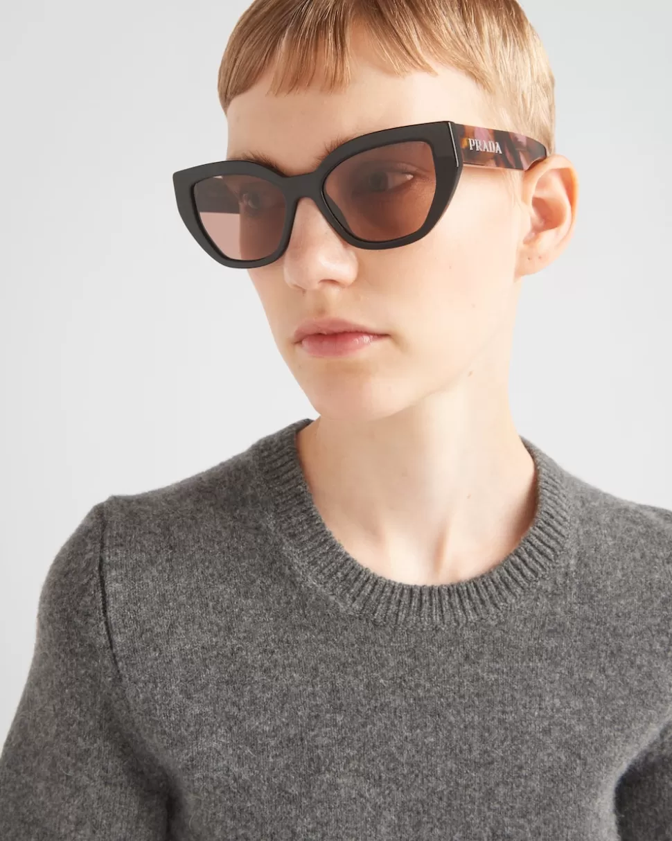 Cheap Prada Sonnenbrille Mit Logo