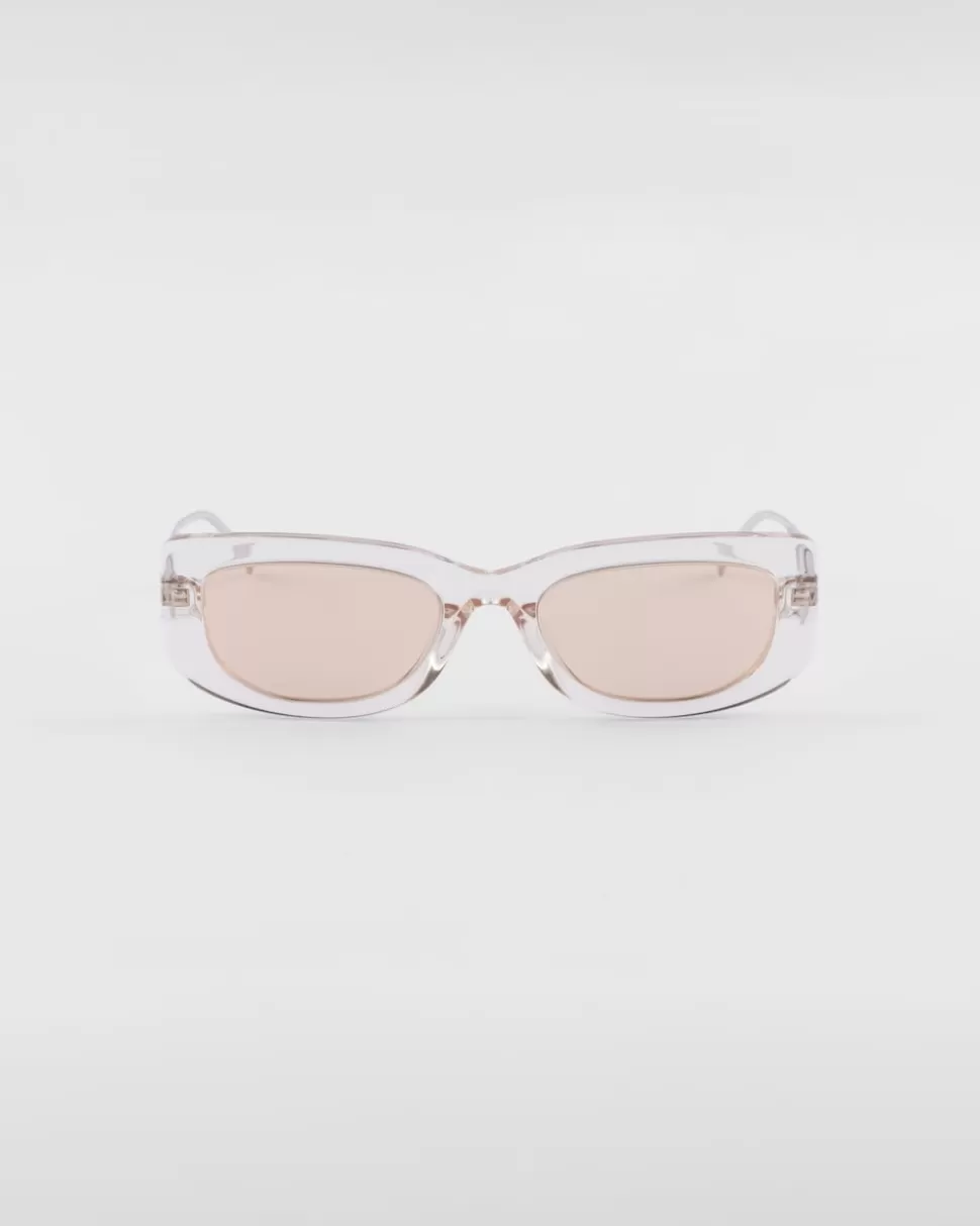 Store Prada Sonnenbrille Mit Triangolo-logo HaselnussbrauneGläser