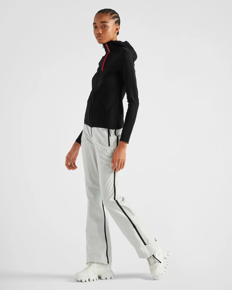 Flash Sale Prada Sportjacke Aus Tech Rec Re-nylon-piqué Schwarz