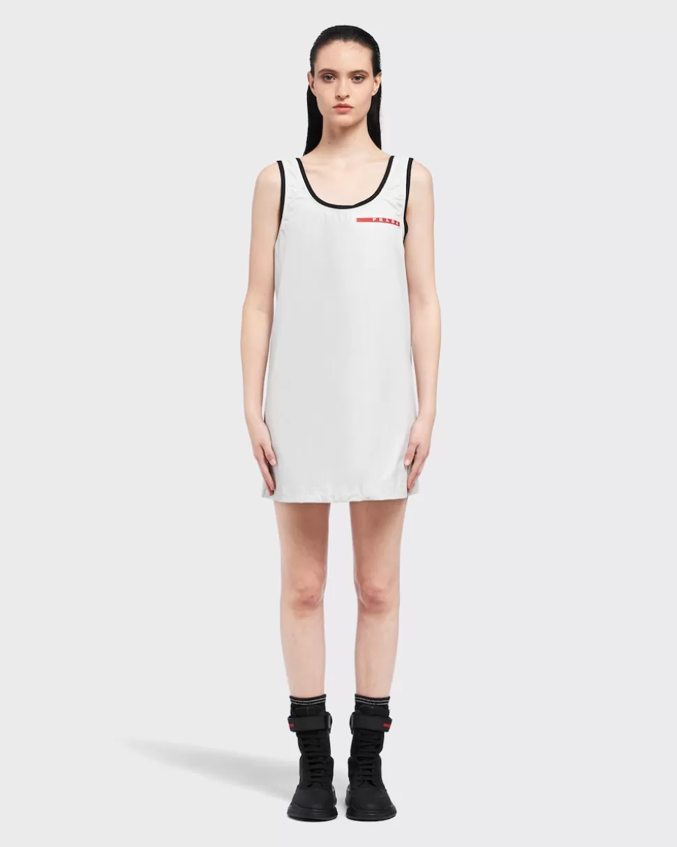 Sale Prada Tanktop Aus Light Re-nylon Schwarz