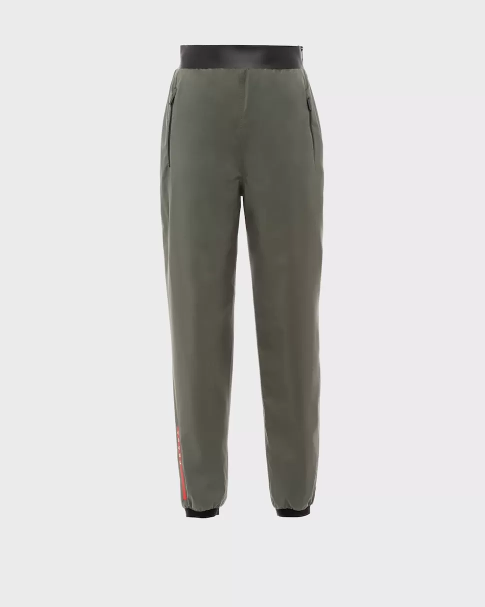 Flash Sale Prada Technische Hose Aus Light Re-nylon Schwarz