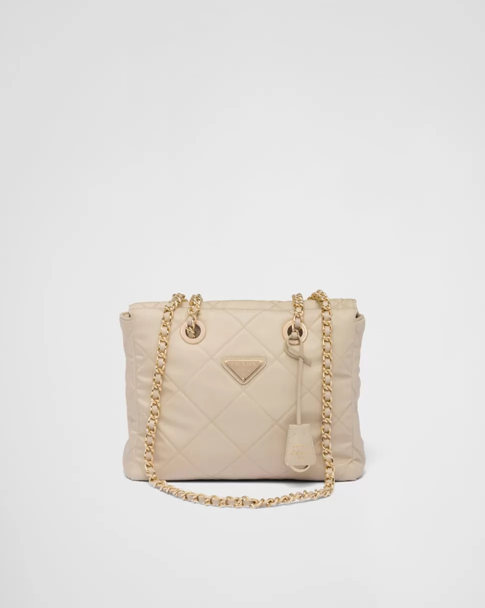 Sale Prada Tote Bag Aus Re-nylon Schwarz