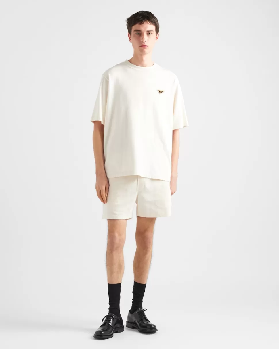 Hot Prada T-shirt Aus Baumwolle Natur