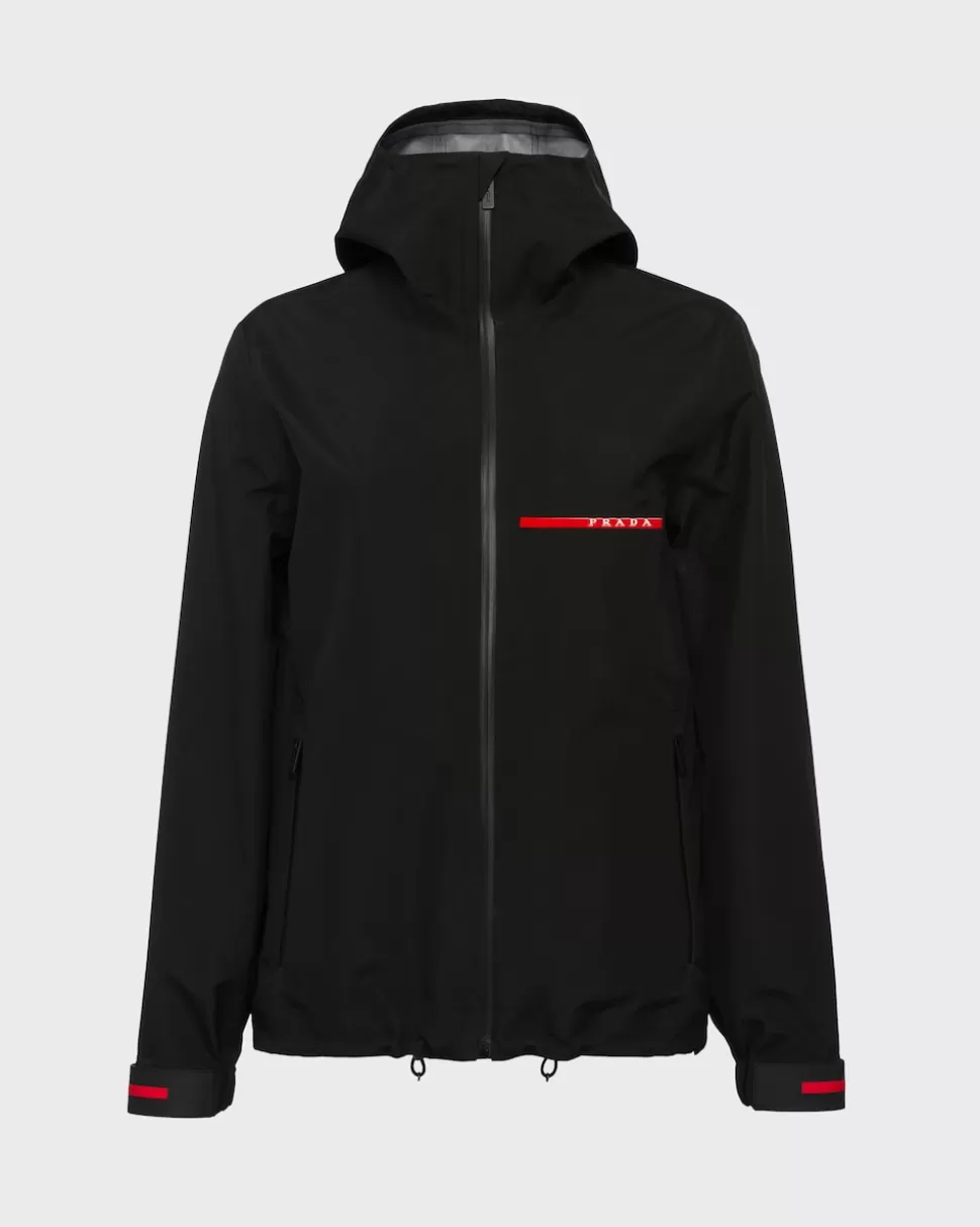 Online Prada Windbreaker Aus Active Re-nylon Schwarz